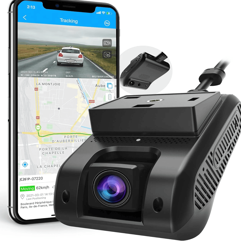 الداش كام أجهزة تتبع السيارات